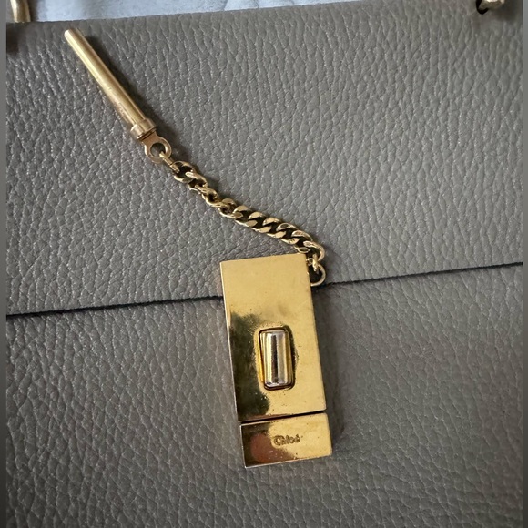 Chloe Leather Drew Crossbody Bag - Picture 11 of 15